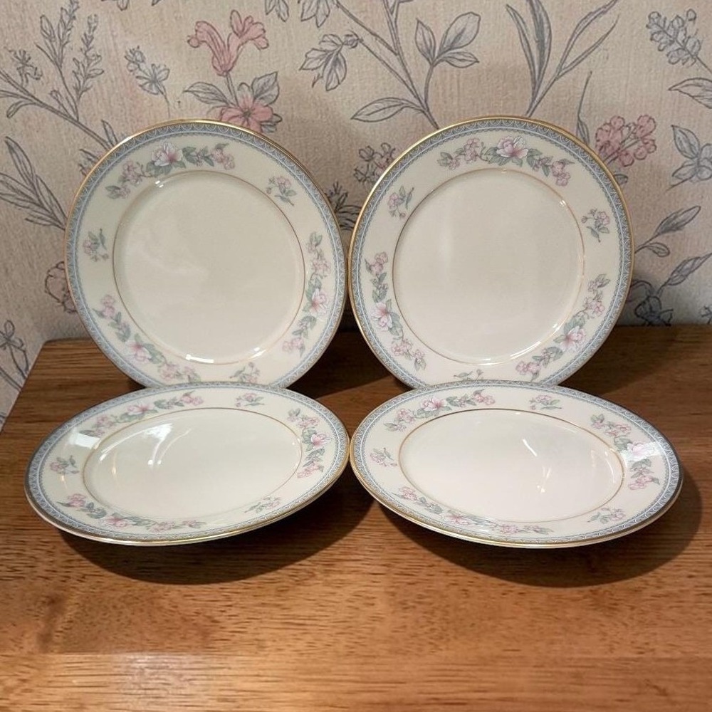 Lenox Serenade Bread & Butter Plates, Set of 4, Cosmopolitan Collection Dishes